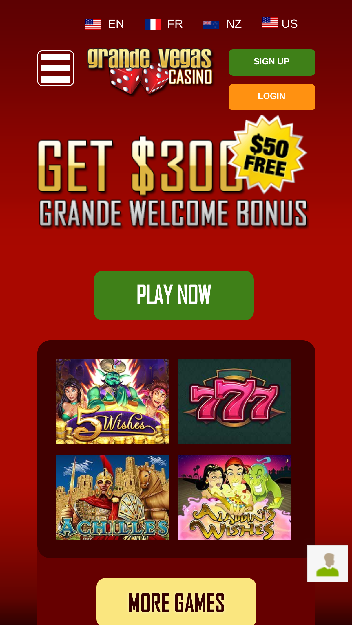 Grande Casino No Deposit Bonus Codes 2020