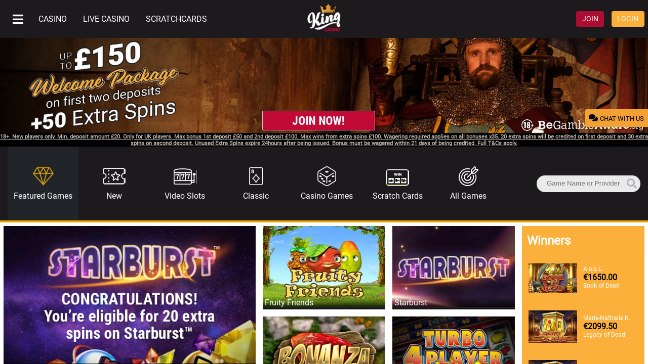 kings casino online