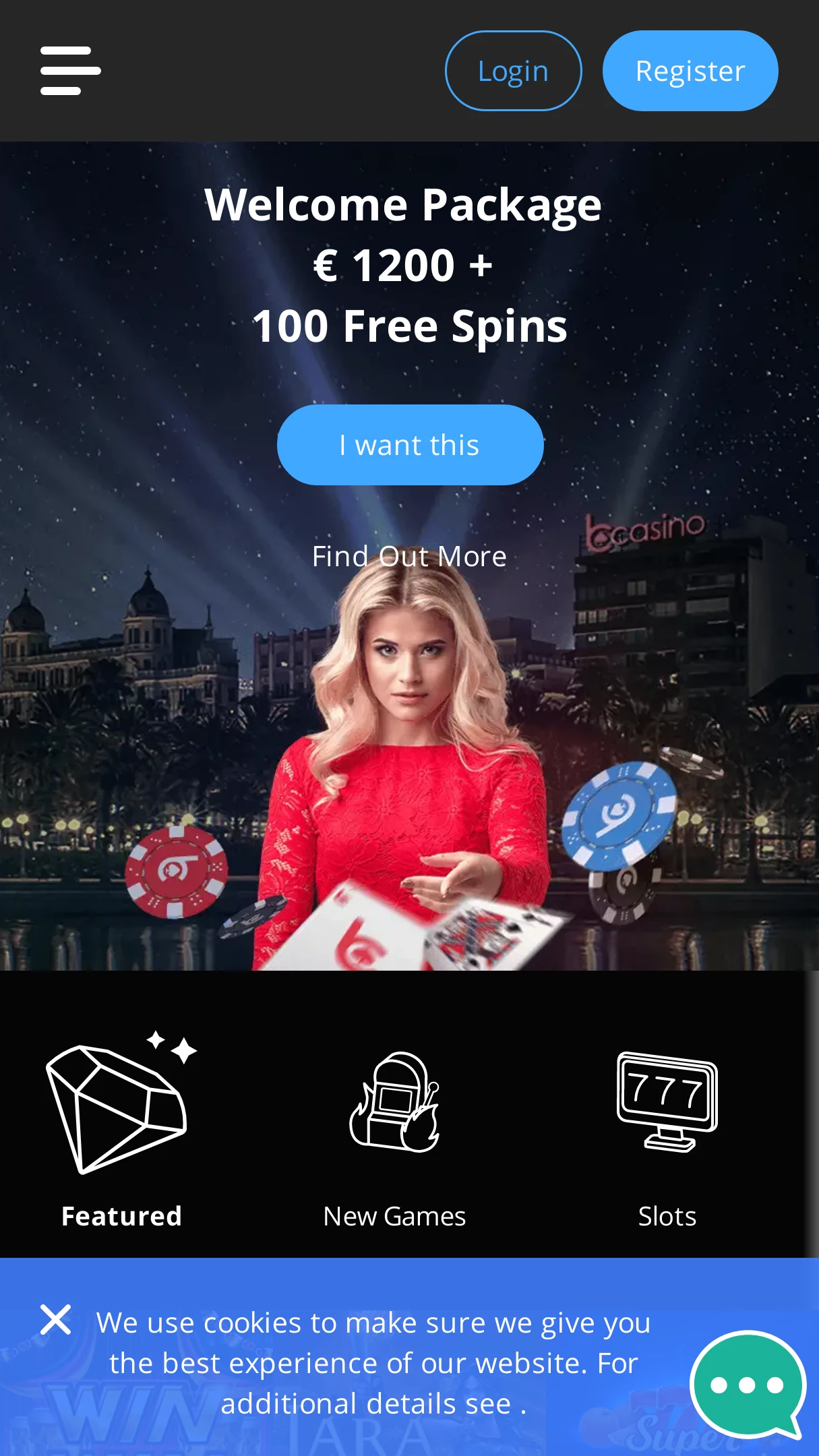 B Casino Bonus