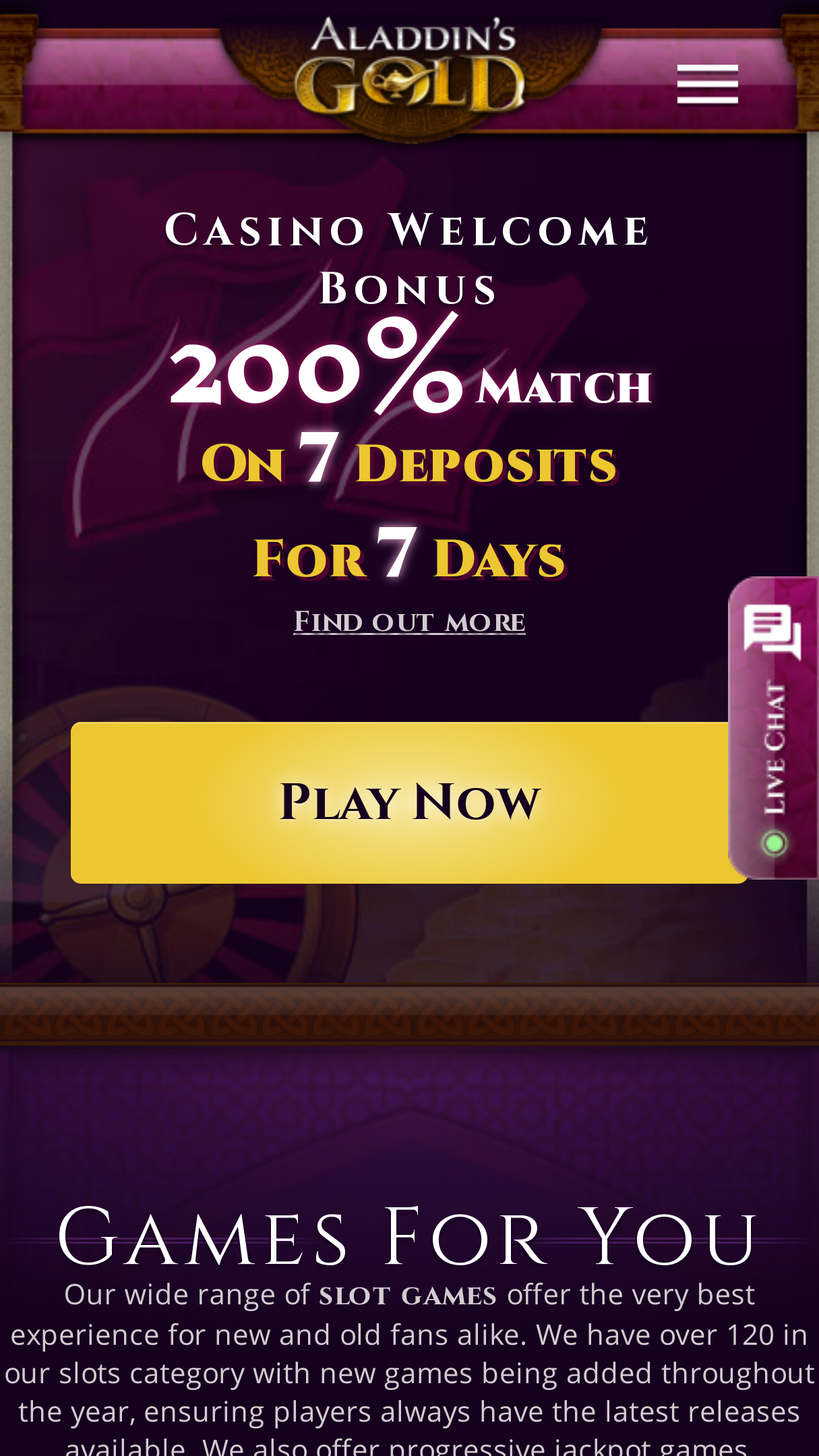 Aladdins Gold Casino No Deposit Codes 2021