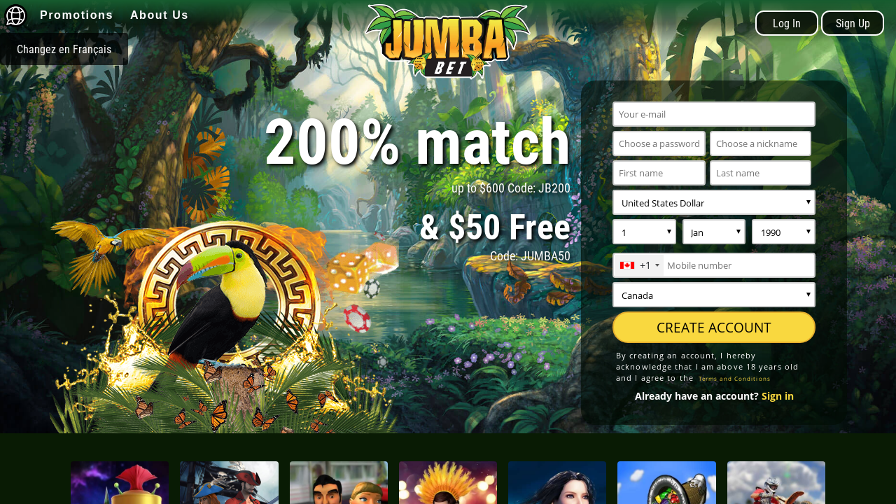 Jumba casino bonus codes 2020 may