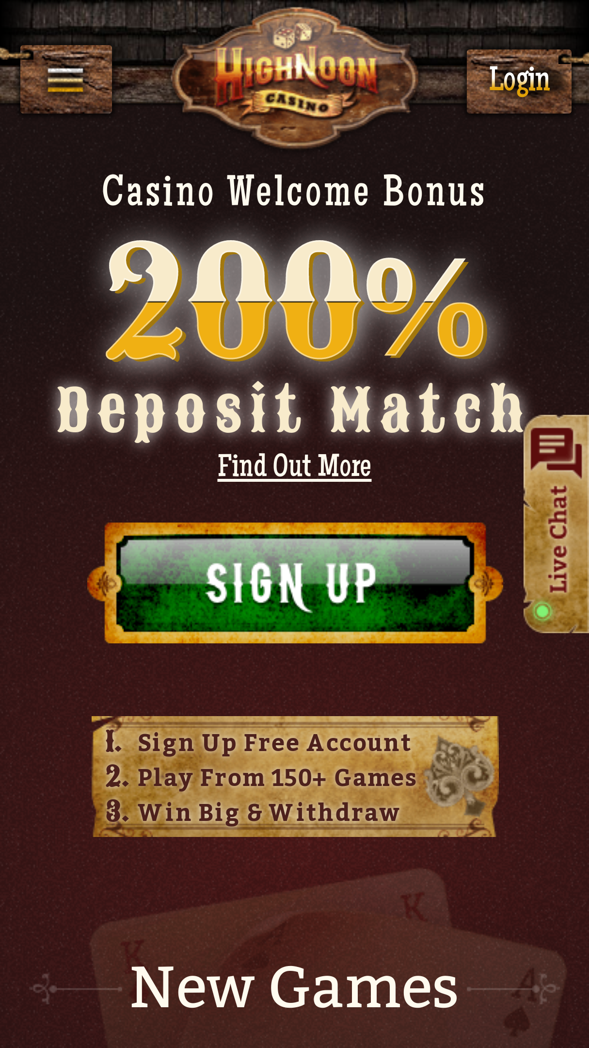 High Noon Casino No Deposit Bonus Codes 2020