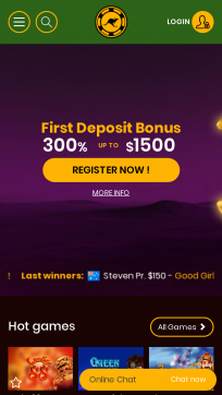 24 Pokies Casino Homepage Mobile