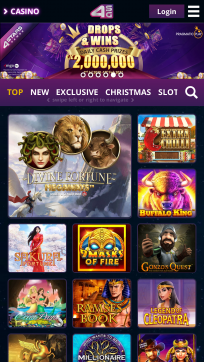 4StarsGames Homepage Mobile