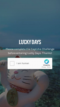 Lucky Days Casino Homepage Mobile