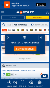 Mostbet Homepage Mobile