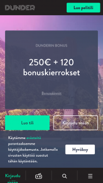 Dunder Homepage Mobile