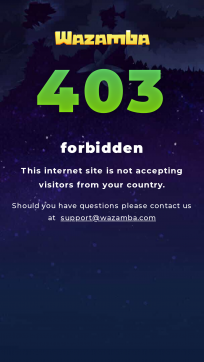 Wazamba Casino Homepage Mobile