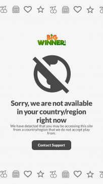 Bigwinner Homepage Mobile