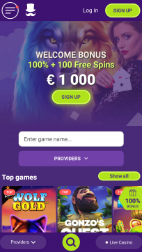 FGFOX Homepage Mobile