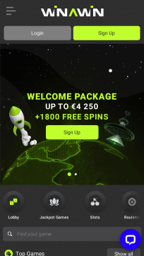 Winawin Homepage Mobile