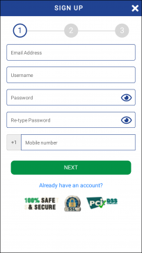 Winspark Homepage Mobile
