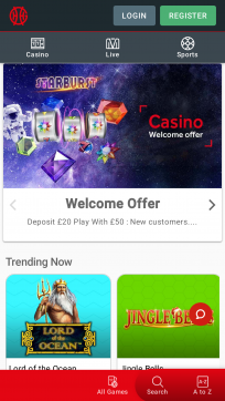 Genting Casinos Homepage Mobile