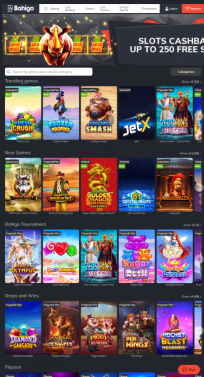 Bahigo Casino Homepage Mobile