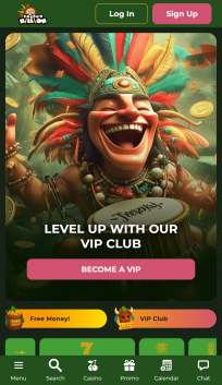 FreakyBillion Homepage Mobile