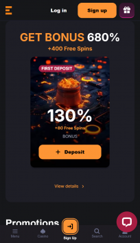 MineBit Homepage Mobile