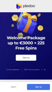 Pledoo Homepage Mobile