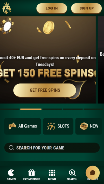 RichardCasino Homepage Mobile