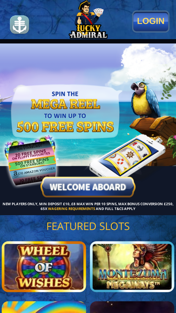 Slots Force Homepage Mobile