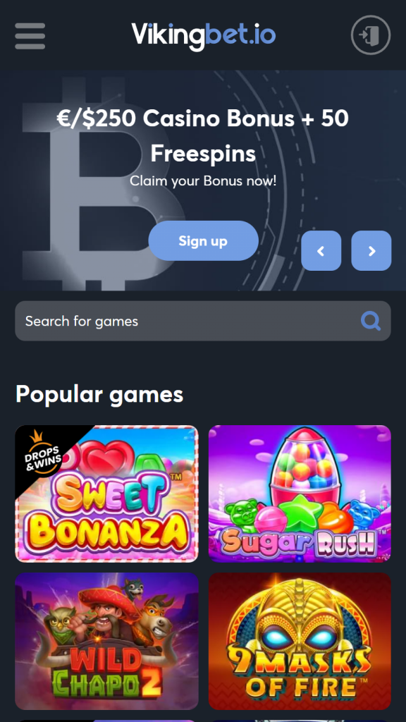 Vikingbet Homepage Mobile