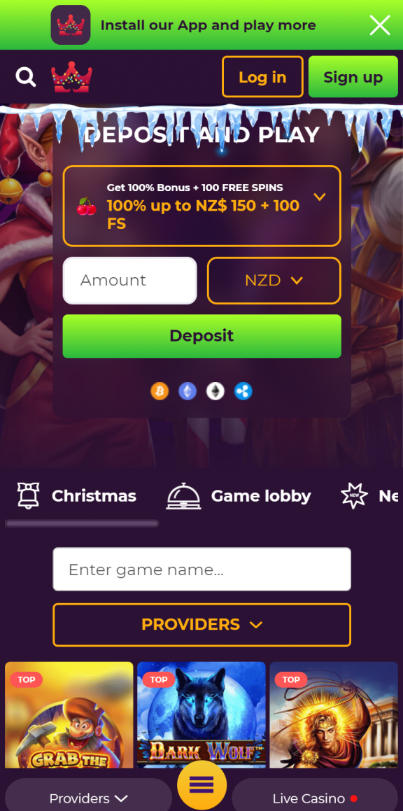 Wizebets Homepage Mobile