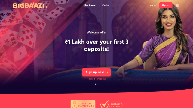 Bigbaazi Homepage Desktop