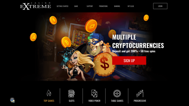 Topbet Casino Homepage Desktop