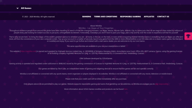 Wintika Homepage Desktop
