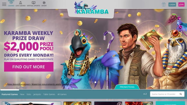 Karamba Homepage Desktop