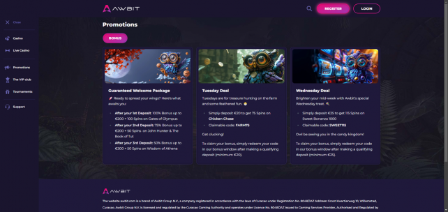 Awbit Homepage Desktop
