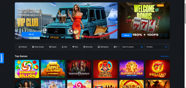Kilobet Homepage Desktop